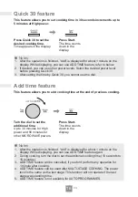 Предварительный просмотр 18 страницы Panasonic NN-SD26KS Operating Instructions Manual