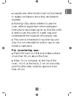 Preview for 5 page of Panasonic NN-SD271S Operating Instructions Manual