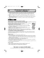 Preview for 39 page of Panasonic NN-SD277 Operating Instructions Manual