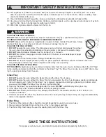 Preview for 4 page of Panasonic NN-SD277BR Operating Instructions Manual