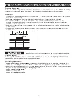 Preview for 5 page of Panasonic NN-SD277BR Operating Instructions Manual