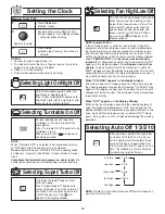 Preview for 12 page of Panasonic NN-SD277BR Operating Instructions Manual