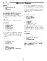 Preview for 19 page of Panasonic NN-SD277BR Operating Instructions Manual