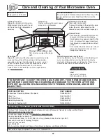 Preview for 26 page of Panasonic NN-SD277BR Operating Instructions Manual