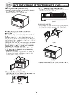 Preview for 27 page of Panasonic NN-SD277BR Operating Instructions Manual