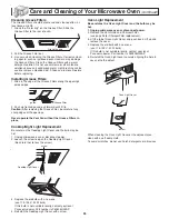 Preview for 28 page of Panasonic NN-SD277BR Operating Instructions Manual