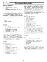 Preview for 51 page of Panasonic NN-SD277BR Operating Instructions Manual