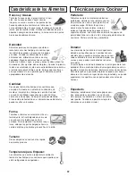 Preview for 56 page of Panasonic NN-SD277BR Operating Instructions Manual