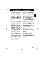 Preview for 43 page of Panasonic NN-SD278SEPG Operating Instructions Manual