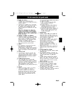 Preview for 75 page of Panasonic NN-SD278SEPG Operating Instructions Manual