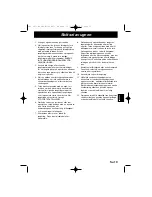 Preview for 113 page of Panasonic NN-SD278SEPG Operating Instructions Manual