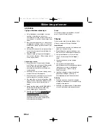 Preview for 116 page of Panasonic NN-SD278SEPG Operating Instructions Manual