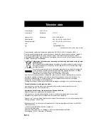 Preview for 142 page of Panasonic NN-SD278SEPG Operating Instructions Manual