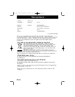 Preview for 156 page of Panasonic NN-SD278SEPG Operating Instructions Manual