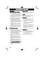 Preview for 172 page of Panasonic NN-SD278SEPG Operating Instructions Manual