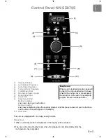 Preview for 7 page of Panasonic NN-SD279S Operating Instructions Manual