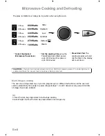 Preview for 10 page of Panasonic NN-SD279S Operating Instructions Manual