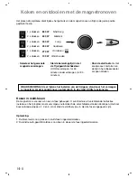 Preview for 24 page of Panasonic NN-SD279S Operating Instructions Manual