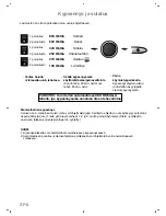 Preview for 164 page of Panasonic NN-SD279S Operating Instructions Manual