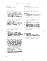 Preview for 172 page of Panasonic NN-SD279S Operating Instructions Manual