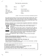 Preview for 184 page of Panasonic NN-SD279S Operating Instructions Manual