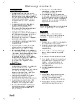 Preview for 200 page of Panasonic NN-SD279S Operating Instructions Manual