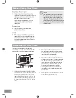 Preview for 10 page of Panasonic NN-SD27HS Operating Instruction And Cook Book