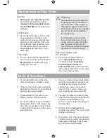 Preview for 12 page of Panasonic NN-SD27HS Operating Instruction And Cook Book