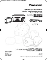 Preview for 1 page of Panasonic NN-SD291S Operating Instructions Manual