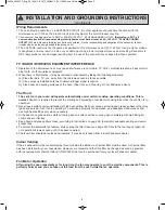 Preview for 7 page of Panasonic NN-SD291S Operating Instructions Manual