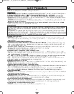 Preview for 8 page of Panasonic NN-SD291S Operating Instructions Manual