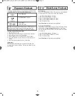 Preview for 16 page of Panasonic NN-SD291S Operating Instructions Manual