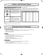 Preview for 17 page of Panasonic NN-SD291S Operating Instructions Manual