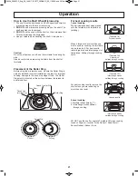 Preview for 23 page of Panasonic NN-SD291S Operating Instructions Manual