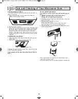 Preview for 30 page of Panasonic NN-SD291S Operating Instructions Manual