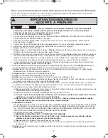 Preview for 38 page of Panasonic NN-SD291S Operating Instructions Manual