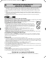 Preview for 39 page of Panasonic NN-SD291S Operating Instructions Manual