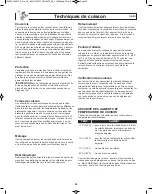 Preview for 61 page of Panasonic NN-SD291S Operating Instructions Manual