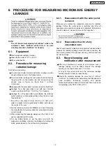 Preview for 13 page of Panasonic NN-SD291S Service Manual