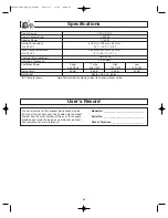 Preview for 33 page of Panasonic NN-SD297 Operating Instructions Manual