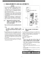 Preview for 8 page of Panasonic NN-SD297S Service Manual