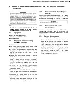 Preview for 9 page of Panasonic NN-SD297S Service Manual