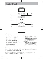 Preview for 9 page of Panasonic NN-SD351M Operating Instruction And Cook Book