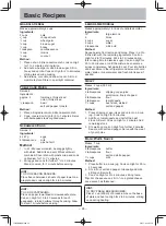 Preview for 26 page of Panasonic NN-SD351M Operating Instruction And Cook Book