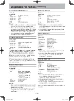 Preview for 38 page of Panasonic NN-SD351M Operating Instruction And Cook Book