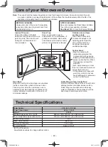 Preview for 44 page of Panasonic NN-SD351M Operating Instruction And Cook Book