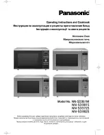 Panasonic NN-SD361M Operating Instruction And Cook Book preview