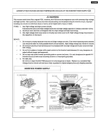 Preview for 3 page of Panasonic NN-SD372 Service Manual