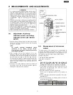 Preview for 17 page of Panasonic NN-SD372 Service Manual