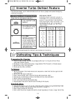 Preview for 16 page of Panasonic NN-SD372S Operating Instructions Manual